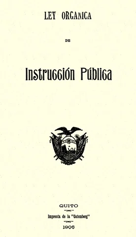 Ley Orgánica de la Instrucción Pública