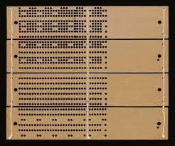 Tarjetas perforadas