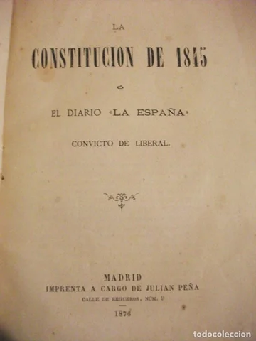 Constitución de 1845
