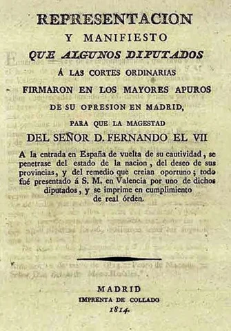 Manifiesto de los Persas