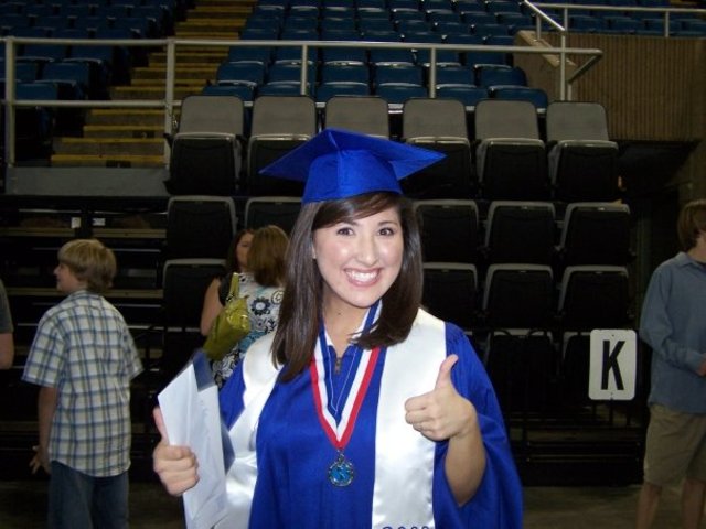 I graduated high school.