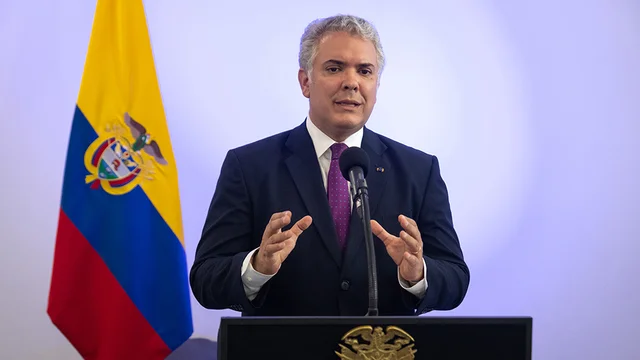 Elección de Iván Duque como presidente, quien ha sido crítico con el Acuerdo de Paz.