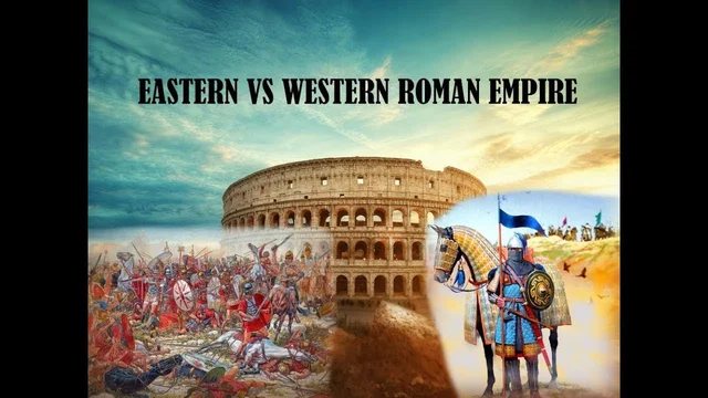 Western and Eastern Roman Empires