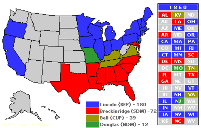 Election Of 1860