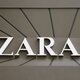 Zara fashion store facade logo