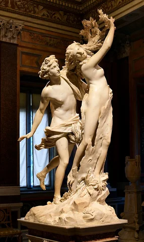 Apollo and Daphne, by Bernini