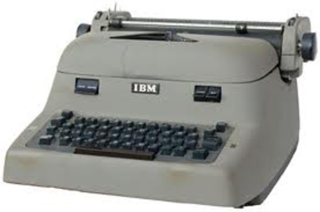 Electric typewriter
