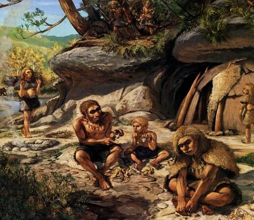 Primeras viviendas y organización de asentamientos