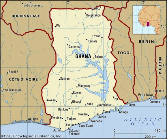 Ghana comes into power