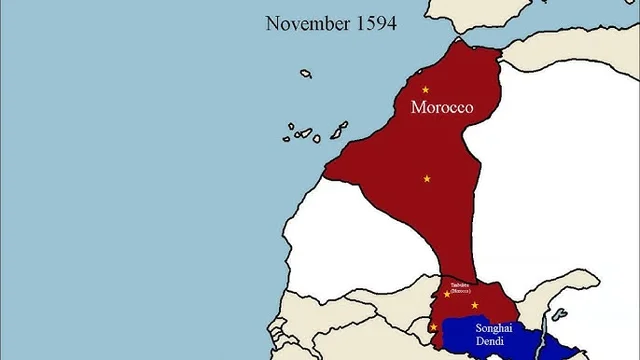 Morocco invades Songhay