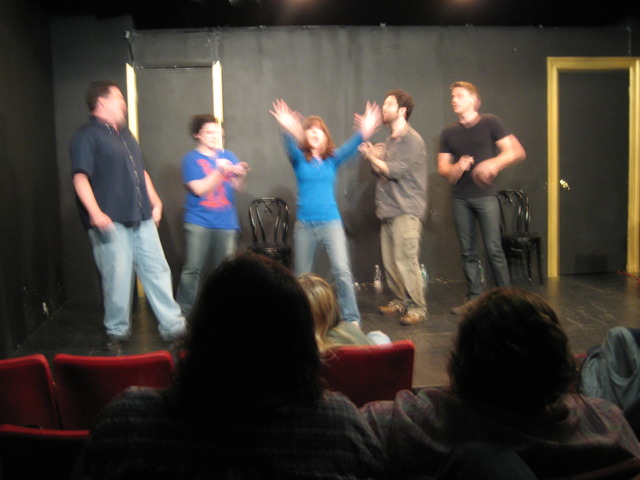 Sean sees Robin in her Made-Up Musical premiere!