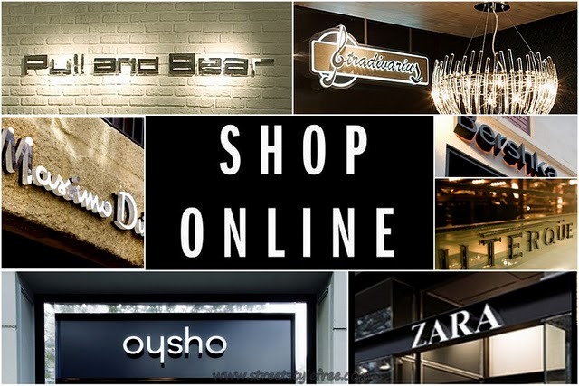 Primer tienda Online de Inditex