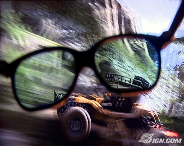 The first successful interactive 3-D computer game.