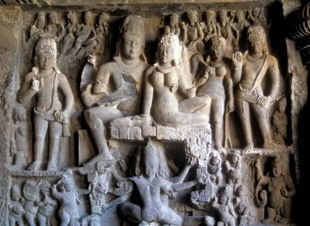 Ajanta caves get built in Maharashtra