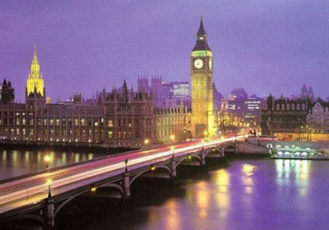 STARTING LINE:  LONDON, ENGLAND