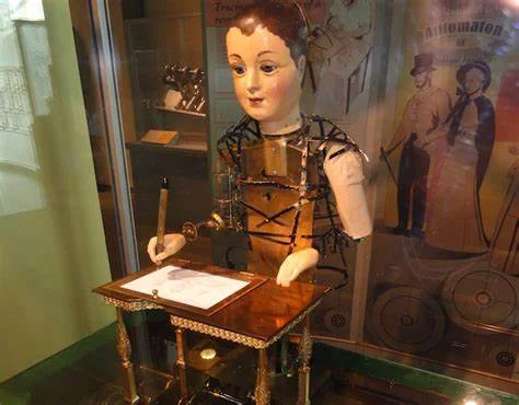 automate dessinateur-écrivain de Maillardet robot