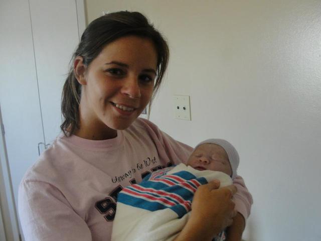 My niece, Raelynne was born