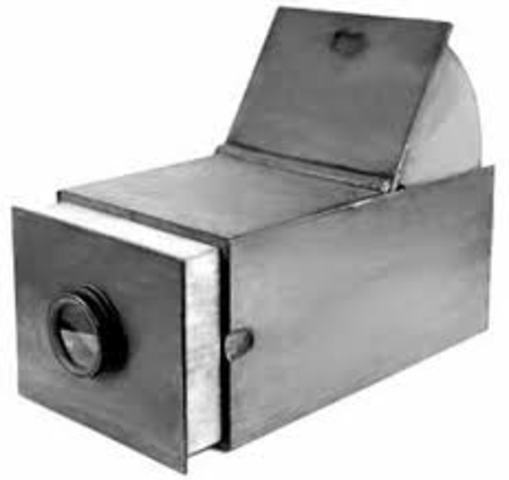 H camera obscura ήταν η πρώτη μεταφερόμενη φωτογραφική κατασκευή.