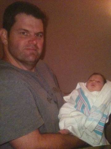 My son Cameron was born