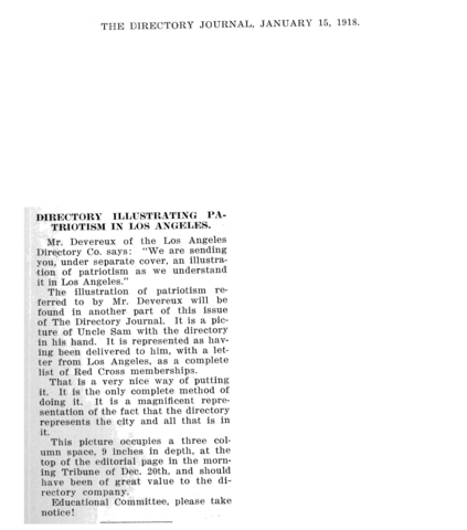 Directory Patriotism In Los Angeles