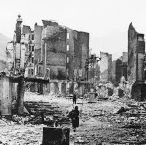 Guernica is bombed