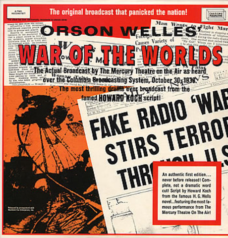 Orson Welles Radio Prank "War of the Worlds."