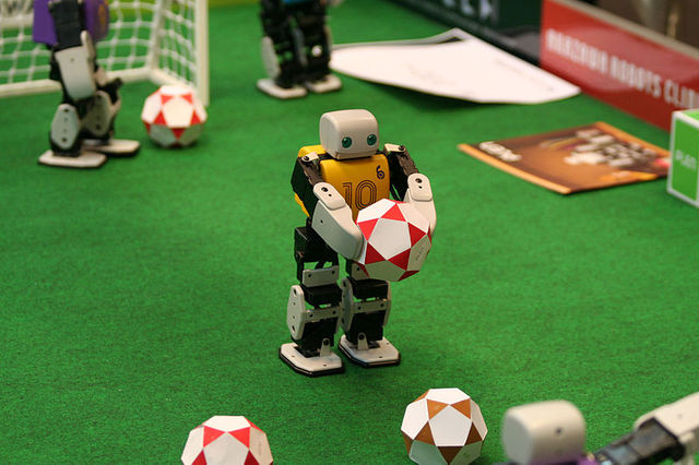 First robocup soccer