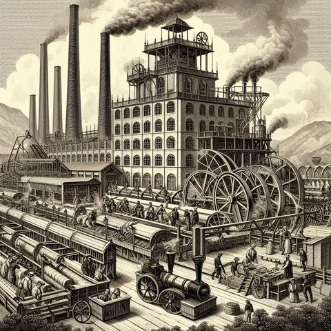 Apariencia de las primeras fábricas