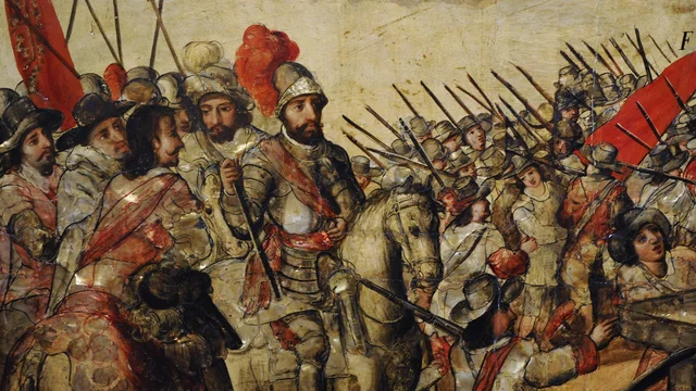 Hernan Cortes Defeats Aztecs - Mexico