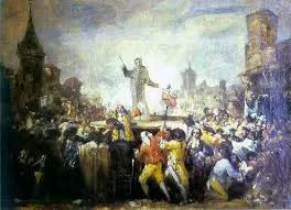 Motín de Esquilache en Madrid