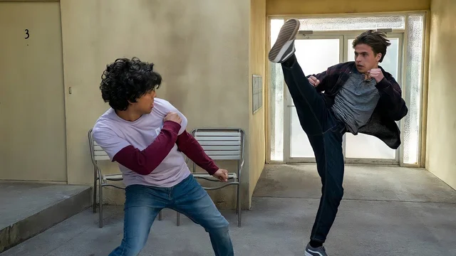 Miguel and Robby squash their beef