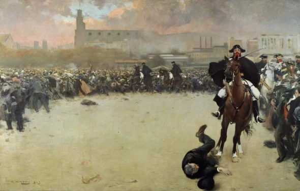 RAMON CASAS, La càrrega