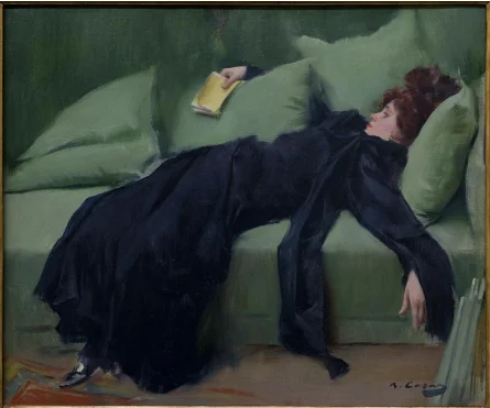 RAMON CASAS, Després del ball o jove decadent