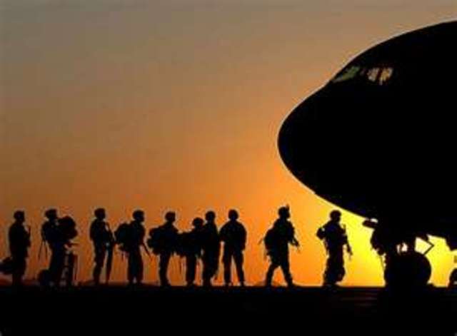 President George Bush, Sr. sends American troops to Iraq.