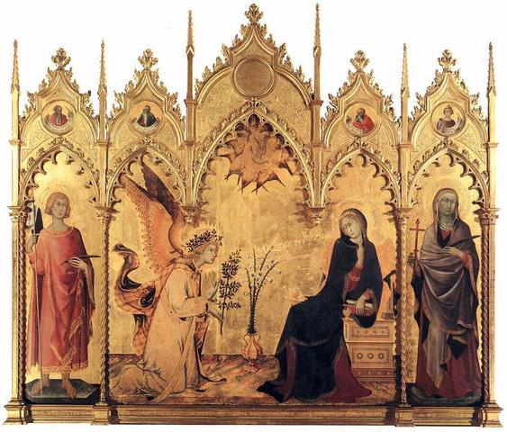 Martini's "Annunciation" 1333