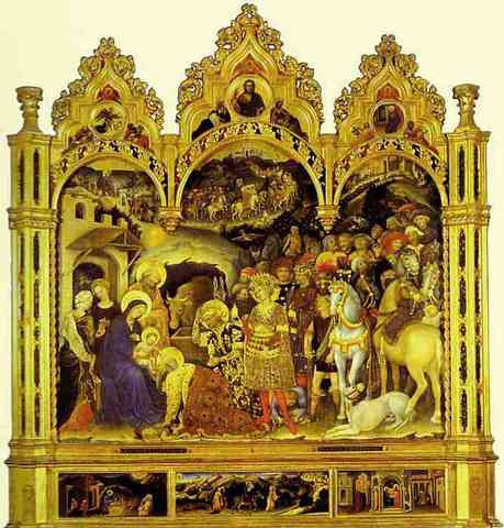 Fabriano's "Adoration of the Magi" 1423