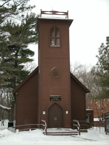 Married in the Little Brown Church in Nashua, Iowa