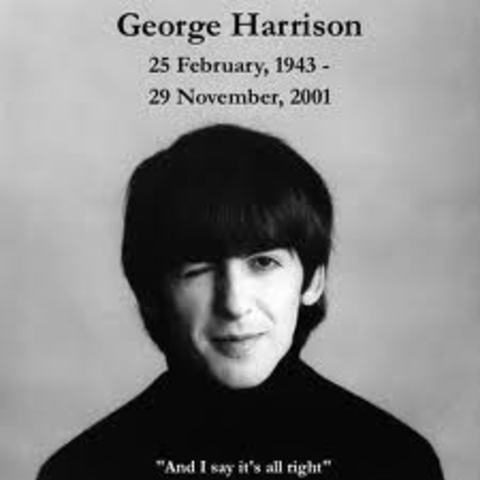 George Harrison Dies!