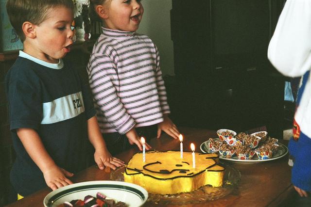 it was my third birthday