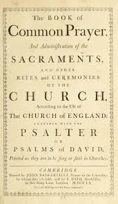 the book of common prayer