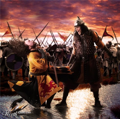 Final battle of King Arthur: Battle of Camlann