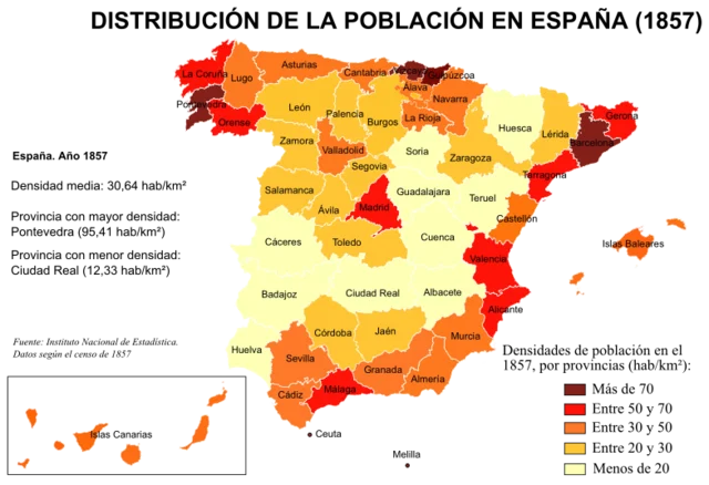 Primer censo estadístico de España