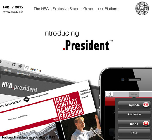 Introducing .President (NPA)