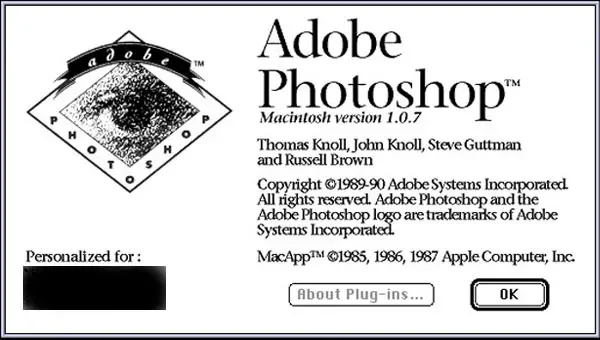 Invention of Adobe Photoshop