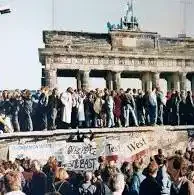 The fall of the Berlin Wall