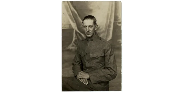 William James Bean gets inducted into the military