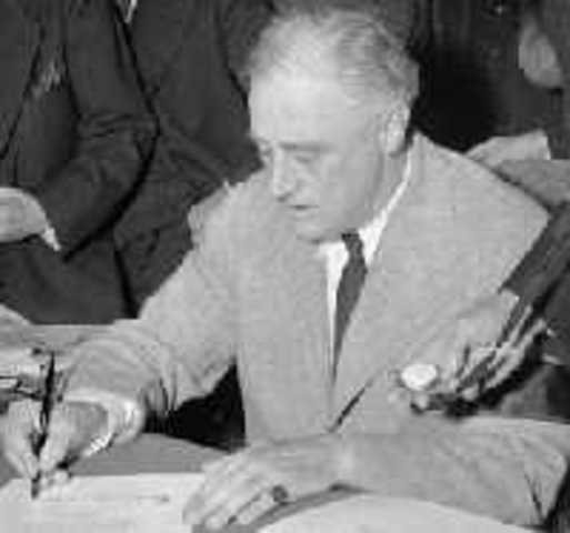 Executive Order 8802 by President Roosevelt