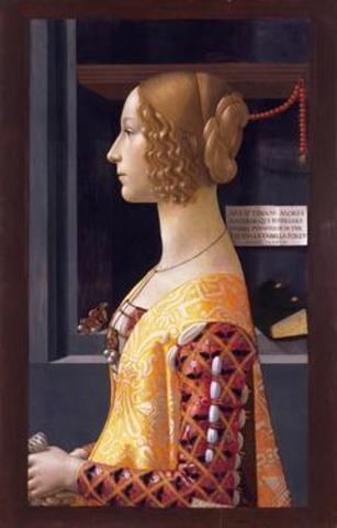 Domenico Ghirlandaio, Giovanna Tornabuoni (Early Renaissance)