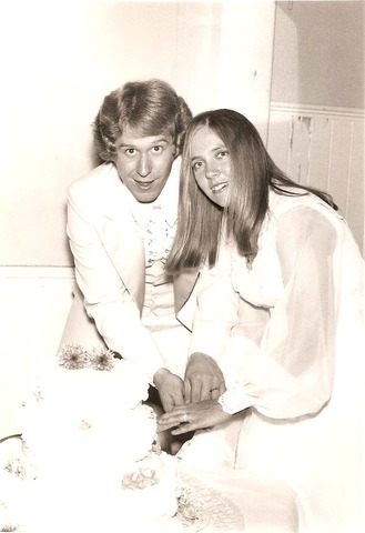 My parents got married.