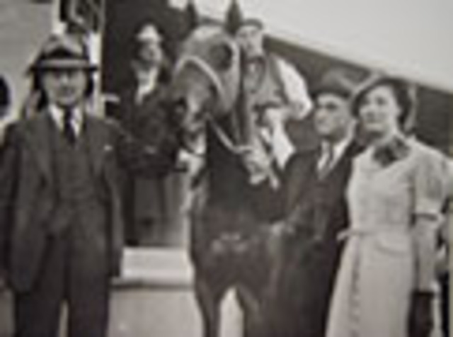 A Race is set up for War Admiral vs. Seabiscuit